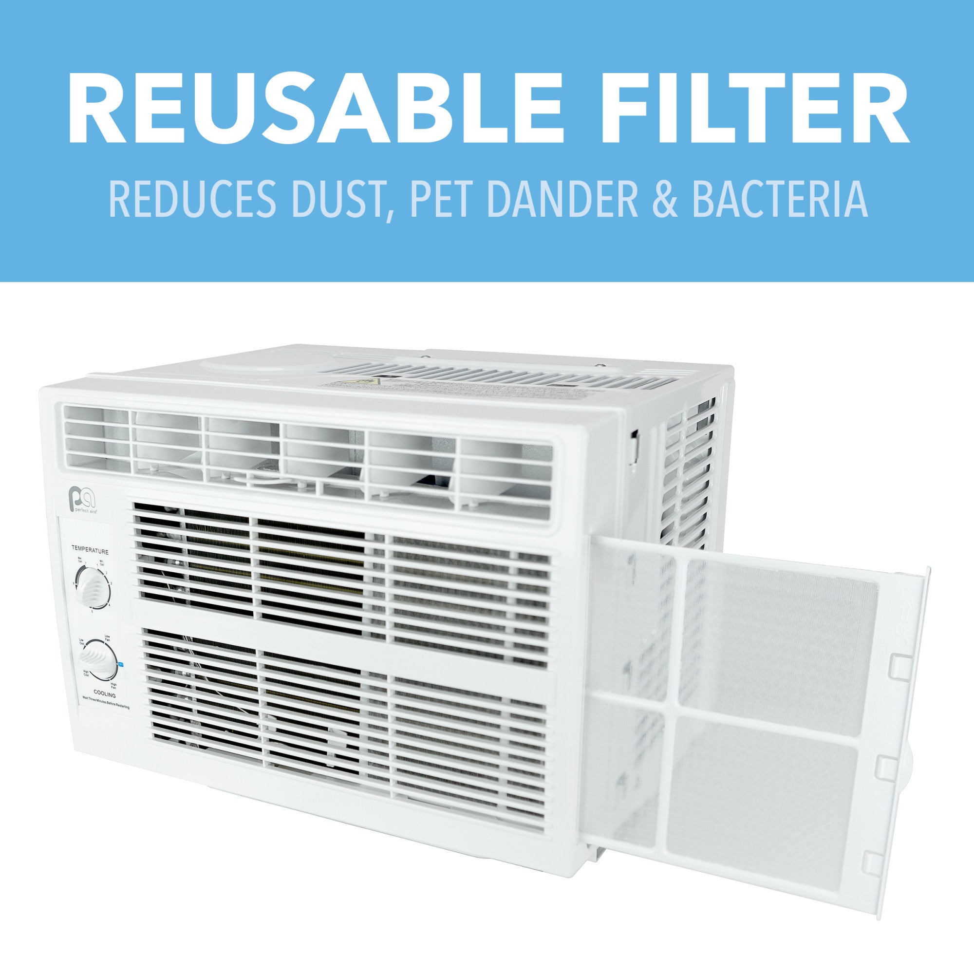5,000 BTU Window Air Conditioner with Mechanical Controls - Thailand