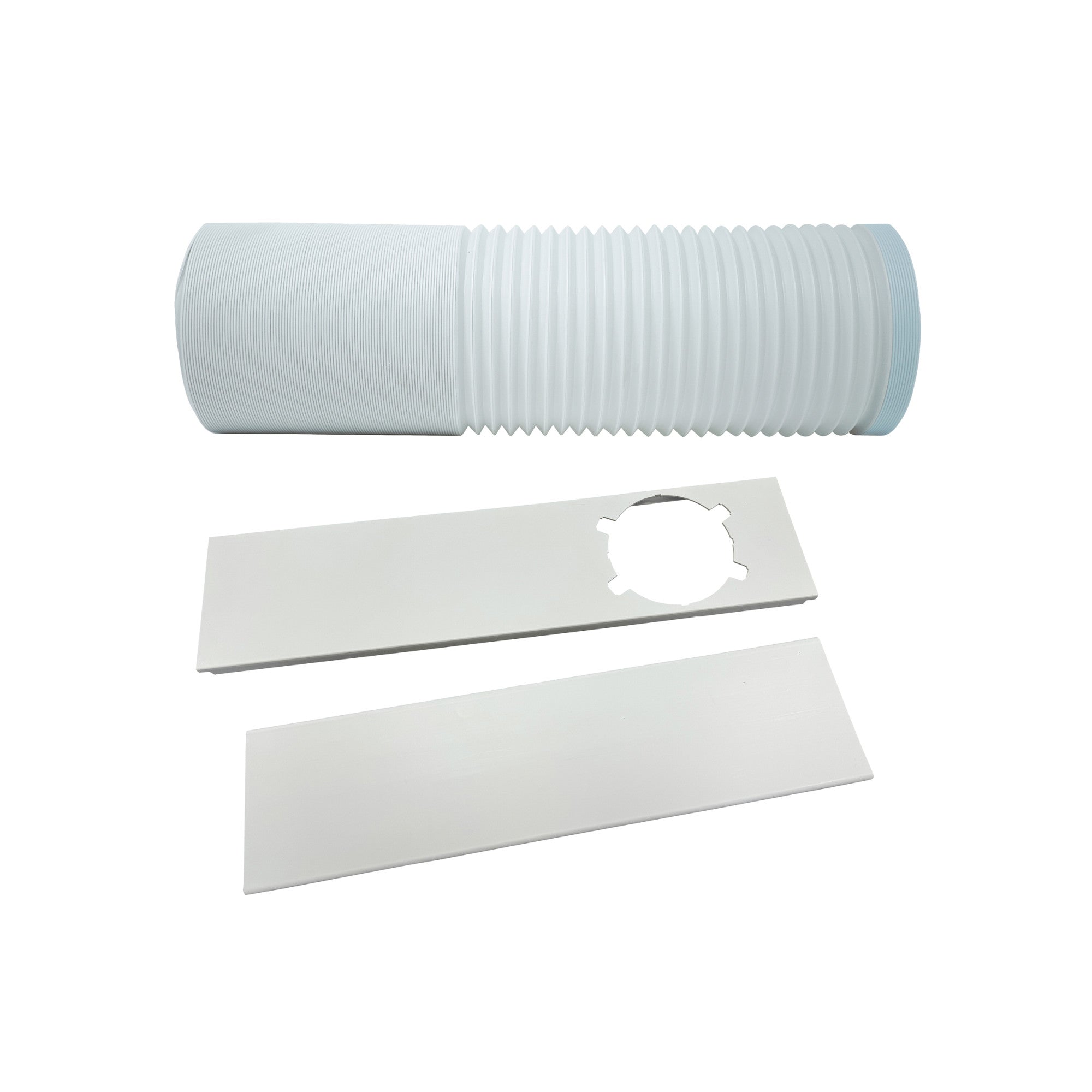 ProAire Portable AC Window Vent Kit – 5.13" Hose, Adapter & Sealing Board for Single/Double-Hung or Sliding Windows