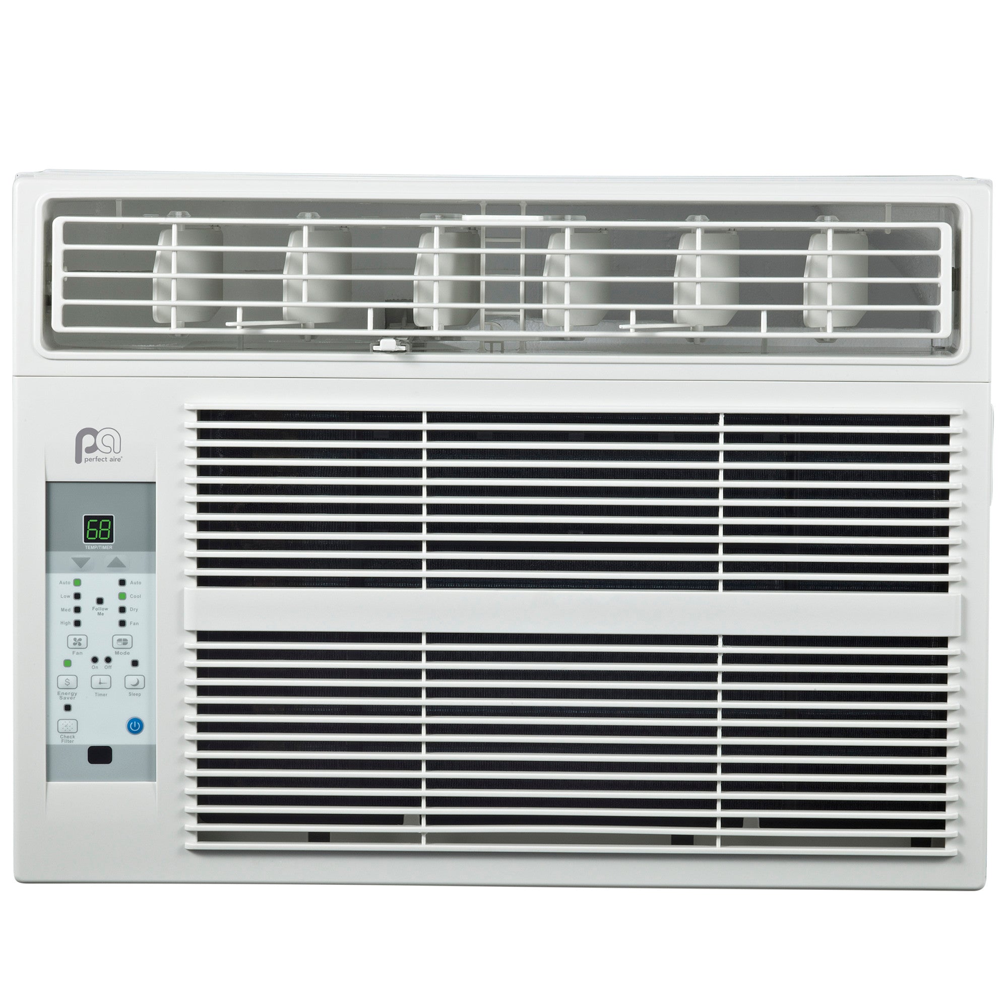 Perfect Aire 4PNC10000 10,000 BTU Window Air Conditioner for Rooms up to 450 Sq. Ft., w/ iFEEL Remote and Washable Filter
