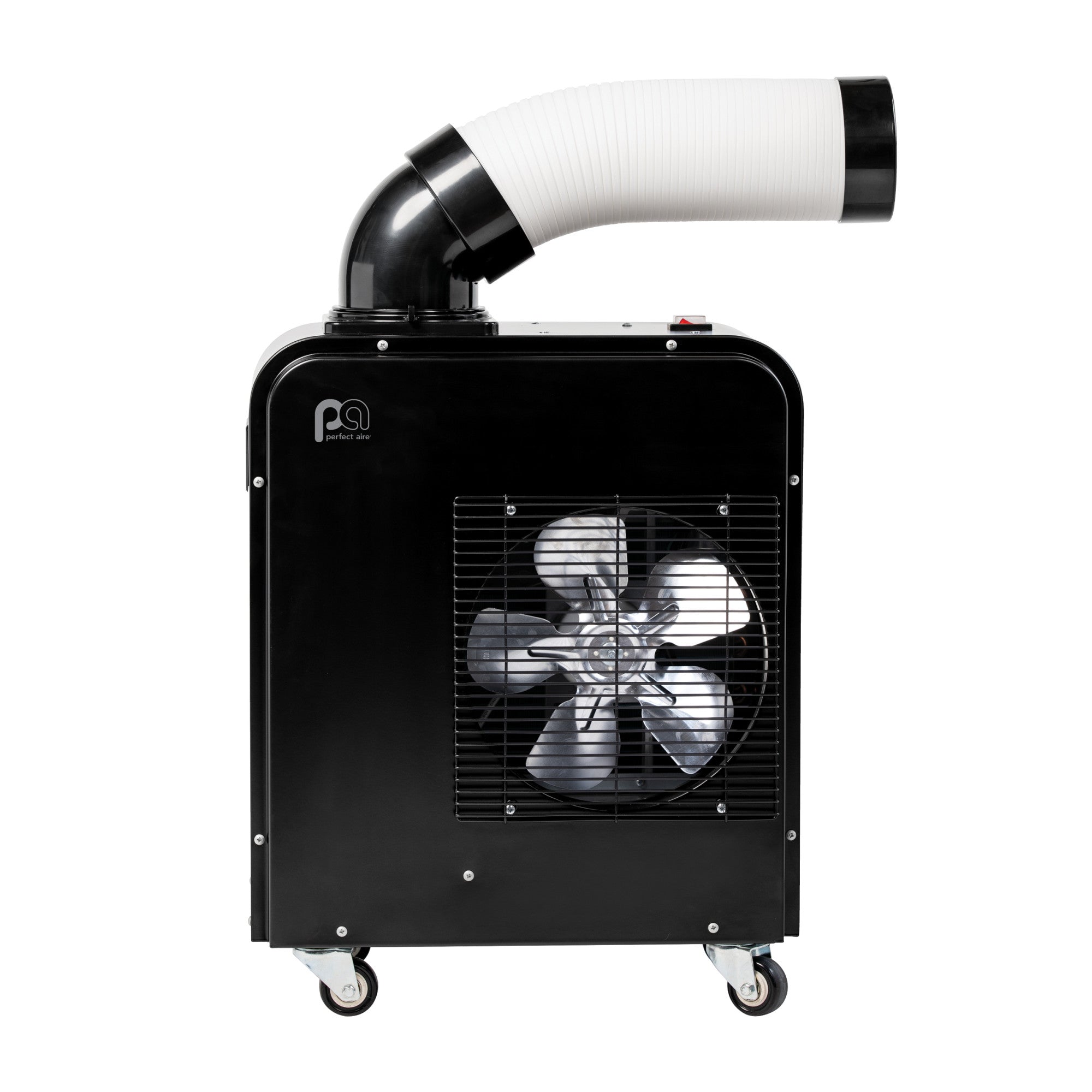 Perfect Aire 7,000 BTU Portable Spot Cooler - Adjustable Air Flow, 360° Wheels, Continuous Drainage (6' Hose Included) – Perfect for Workshops, Garages, Patios, and Sheds