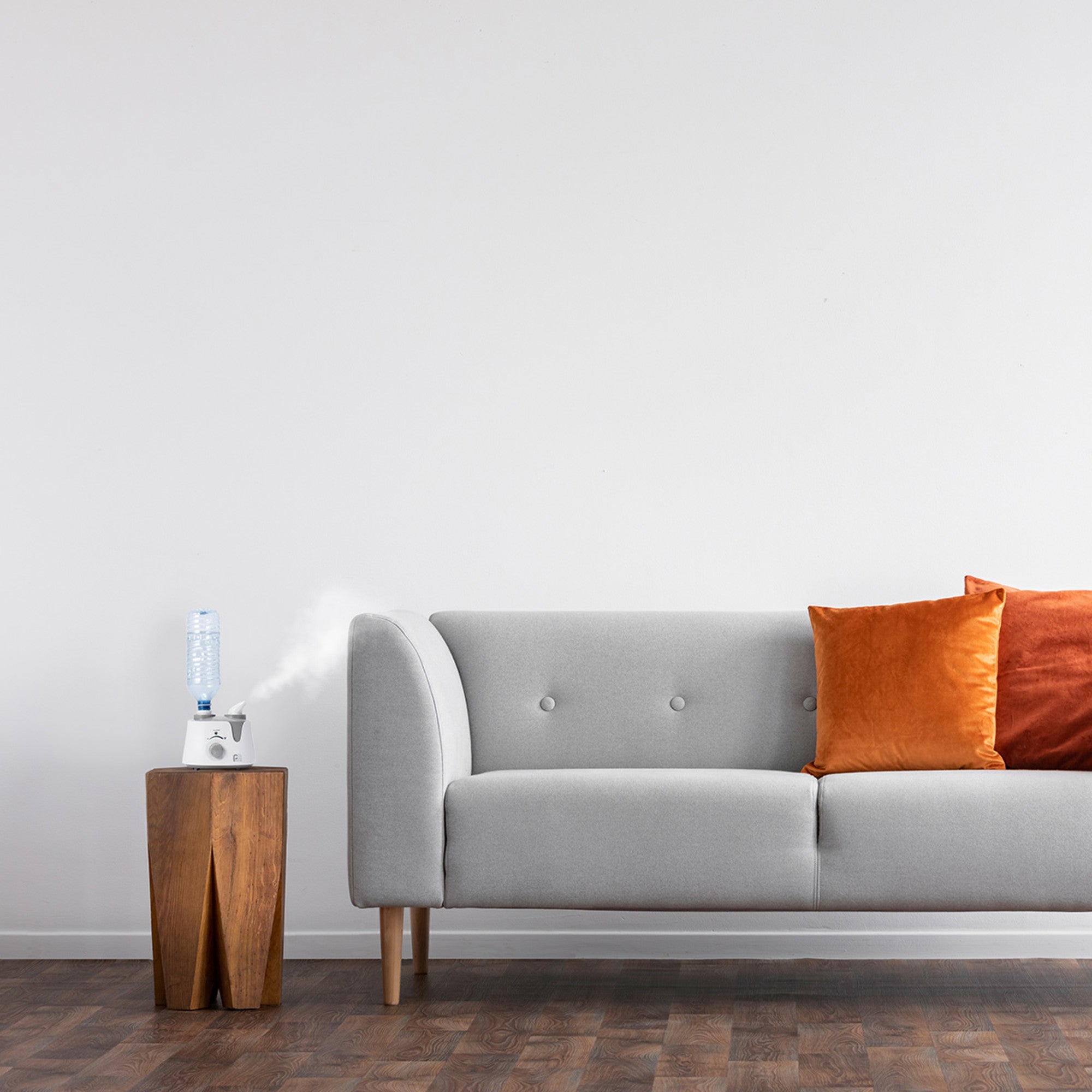 Perfect Aire Personal Travel Humidifier - Ultrasonic Cool Mist Using a Standard (12-24 oz.) Water Bottle with Auto Shut-Off , Great for Travel, Best for Small Spaces at Home, Office, and Hotels