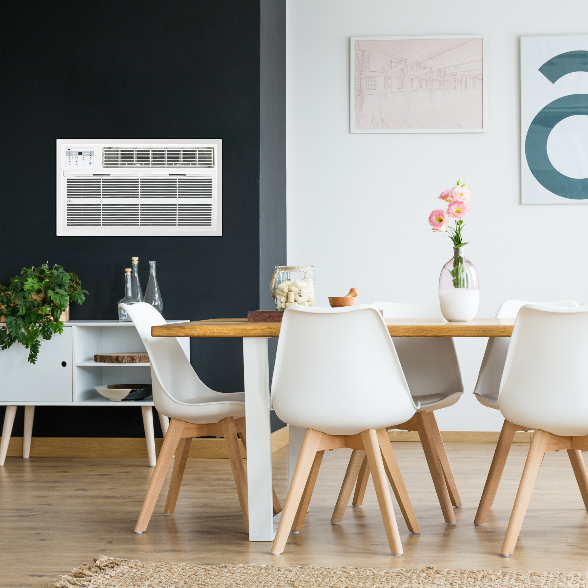 8,000 BTU 115V Through-the-Wall Air Conditioner with Remote Control for Spaces up to 350 Sq. Ft