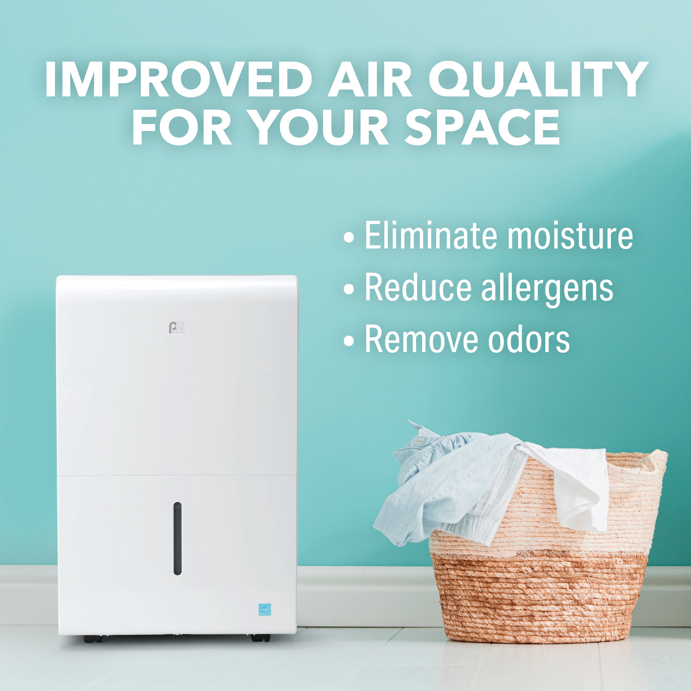 Perfect Aire 35 Pint Energy Star Dehumidifier - Up to 3000 sq ft