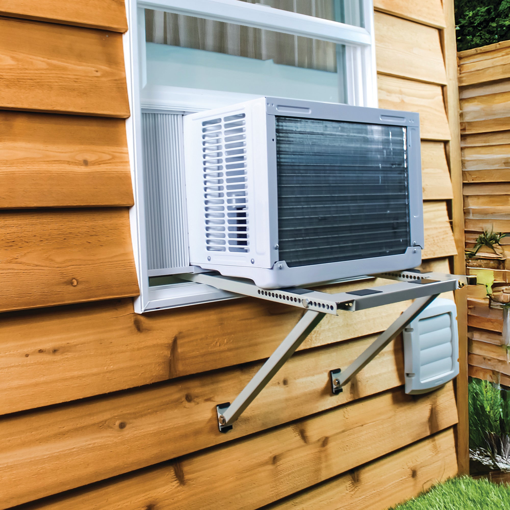 ProAire Universal Window AC Support Bracket – Up to 200 lb Load, No Drilling Required