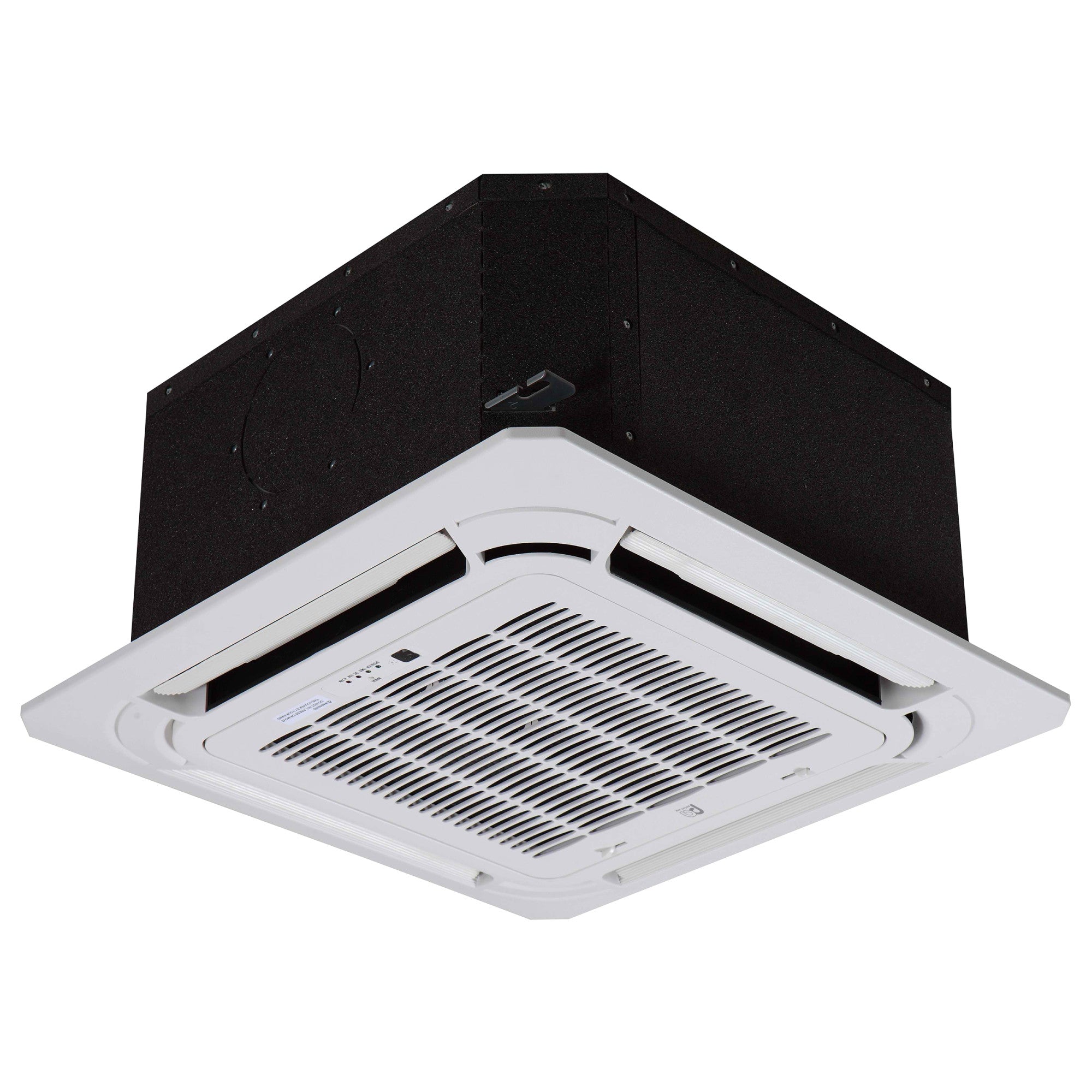 18,000 BTU Perfect Aire Cassette-Style Indoor Unit – Multi-Zone Ductless, 360° Airflow