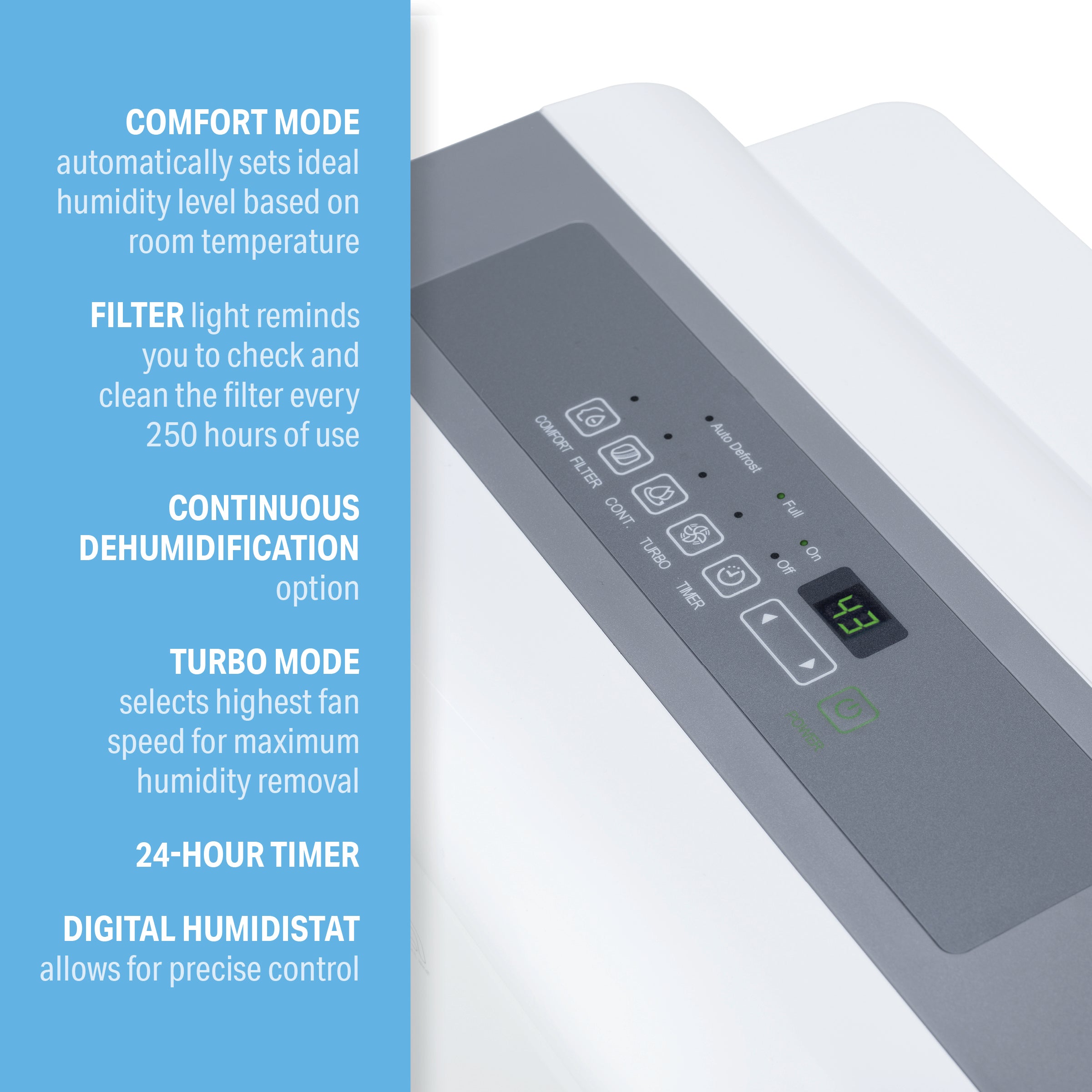 Perfect Aire 35 Pint Energy Star Dehumidifier - Up to 3000 sq ft