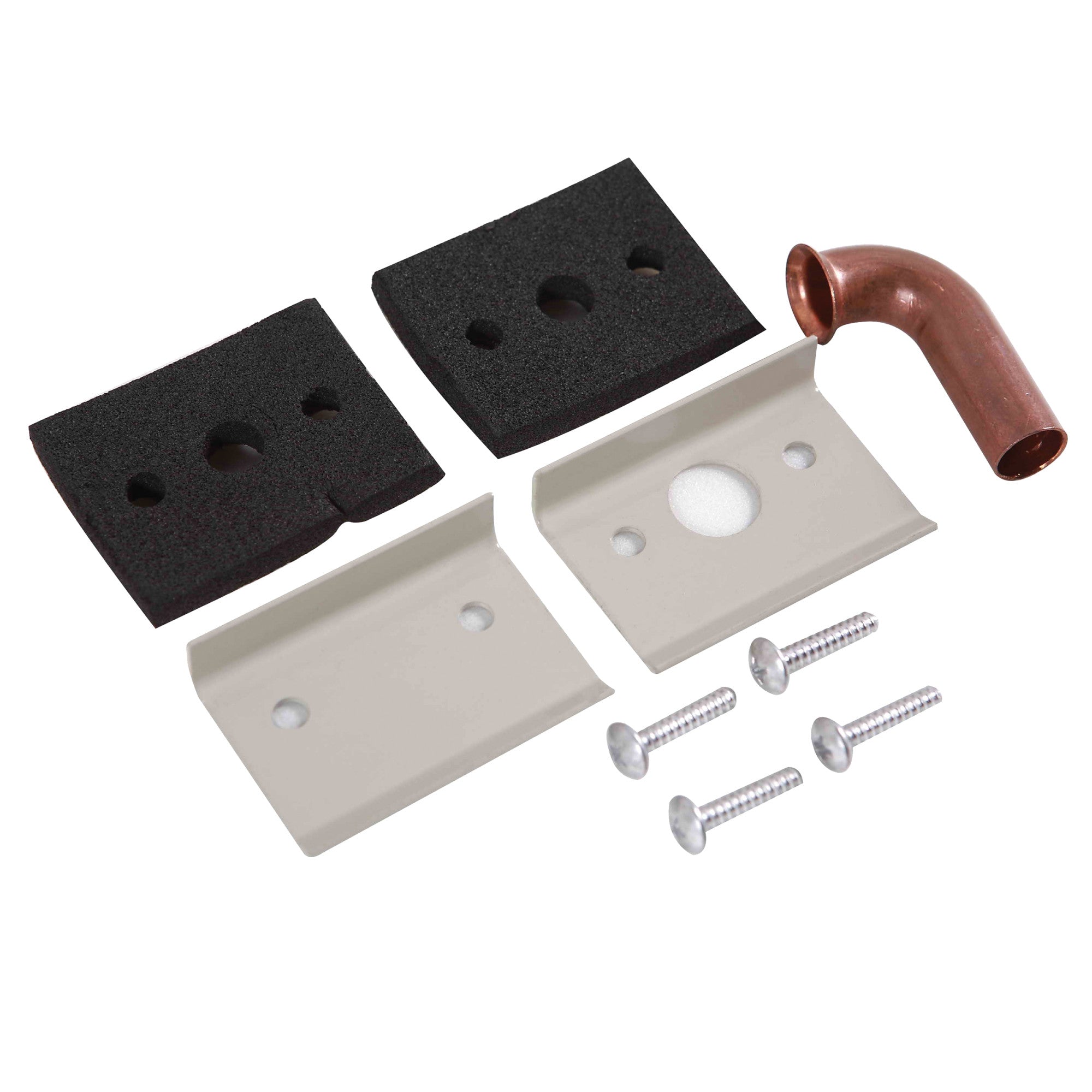 Universal Wall Sleeve for PTAC Units – Galvanized Steel, Weather-Resistant, Includes Drain Kit