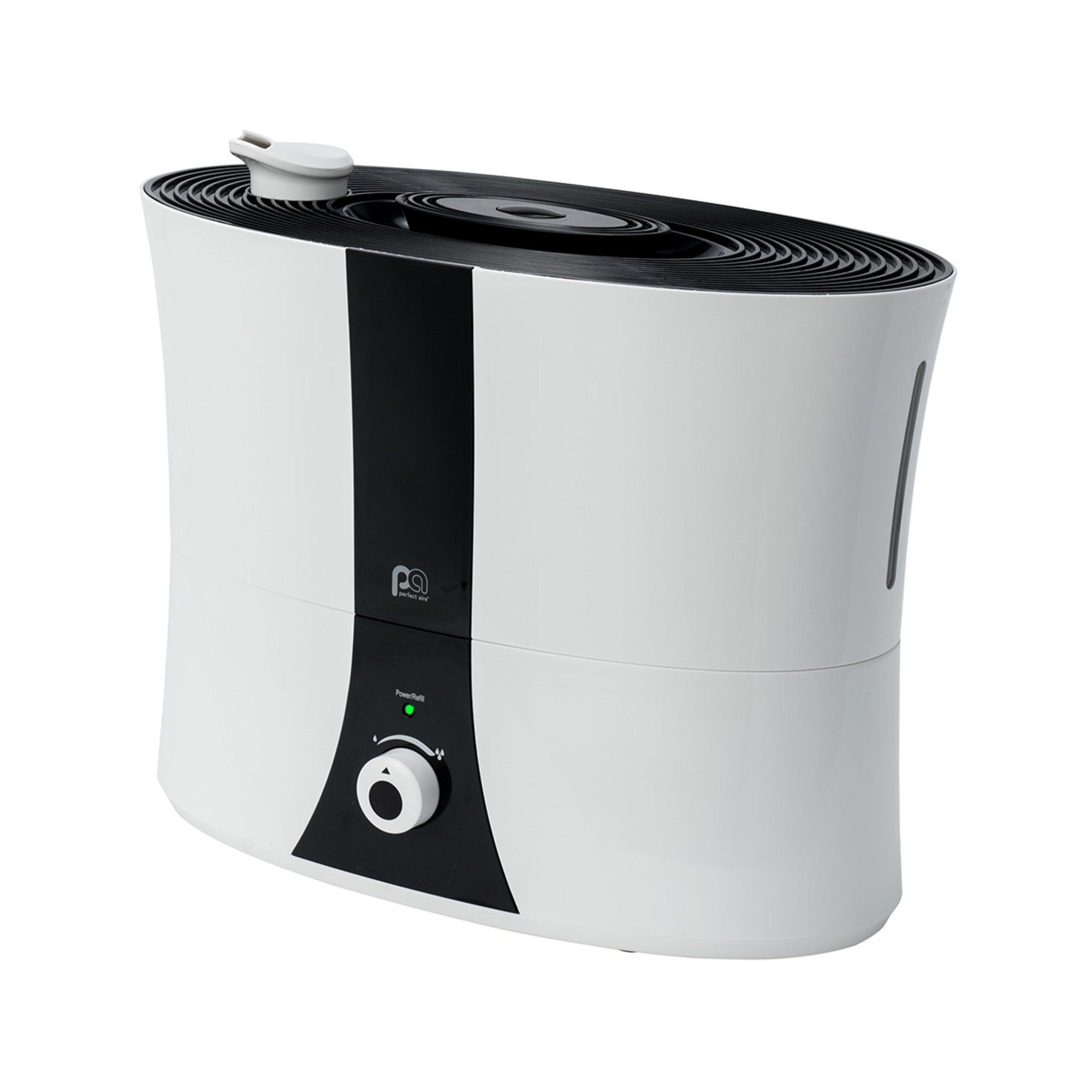 Perfect Aire 1.4 Gallon Ultrasonic Cool Mist Humidifier - Includes an Essential Oil Pod for Aromatherapy, Whisper-Quiet Operation, Auto Shut-Off, Easy Top Fill Design and a Permanent Active Carbon Filter