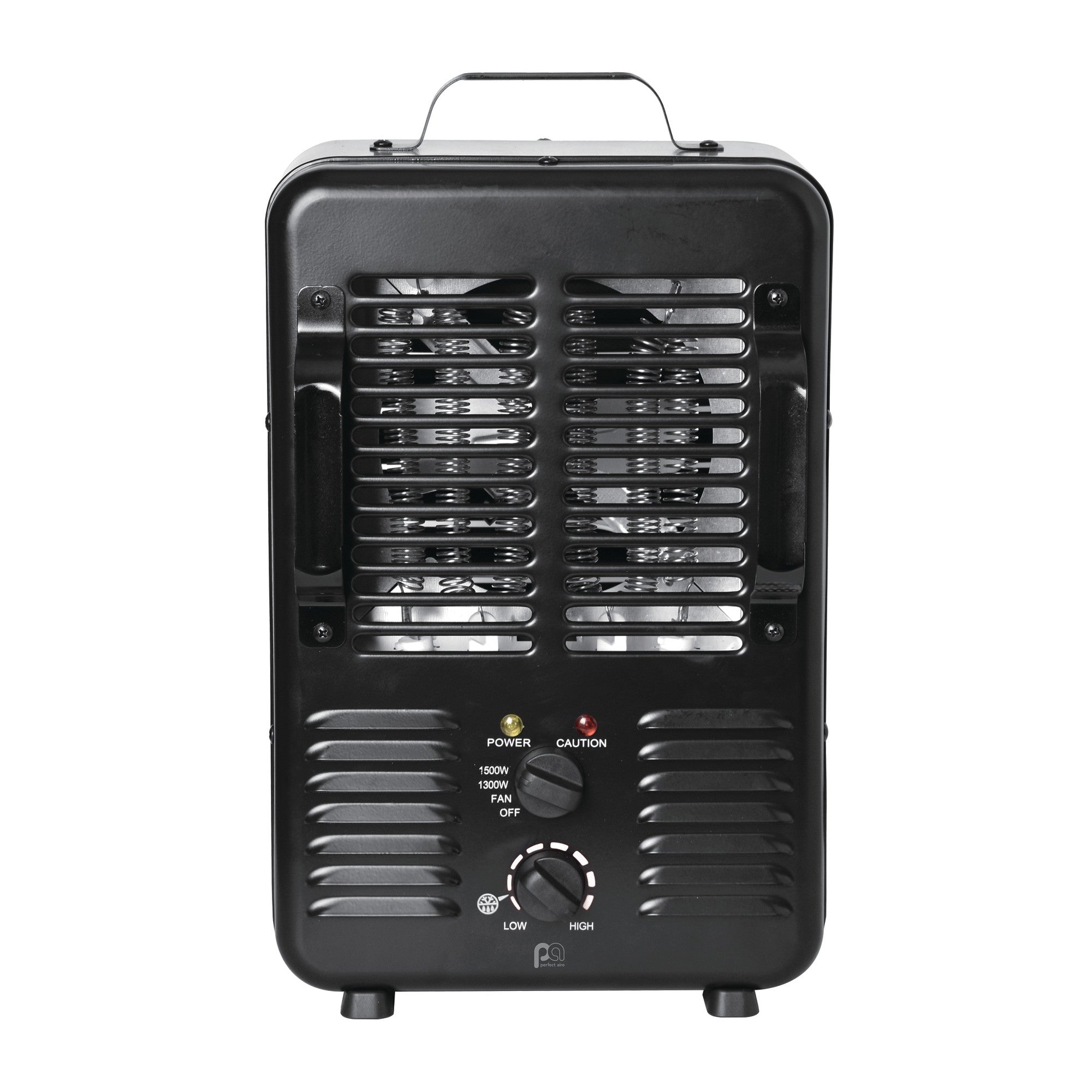 Perfect Aire Milkhouse 1,500W Electric Heater with Grounded Plug – Enhanced Safety for Workshops & Utility Spaces