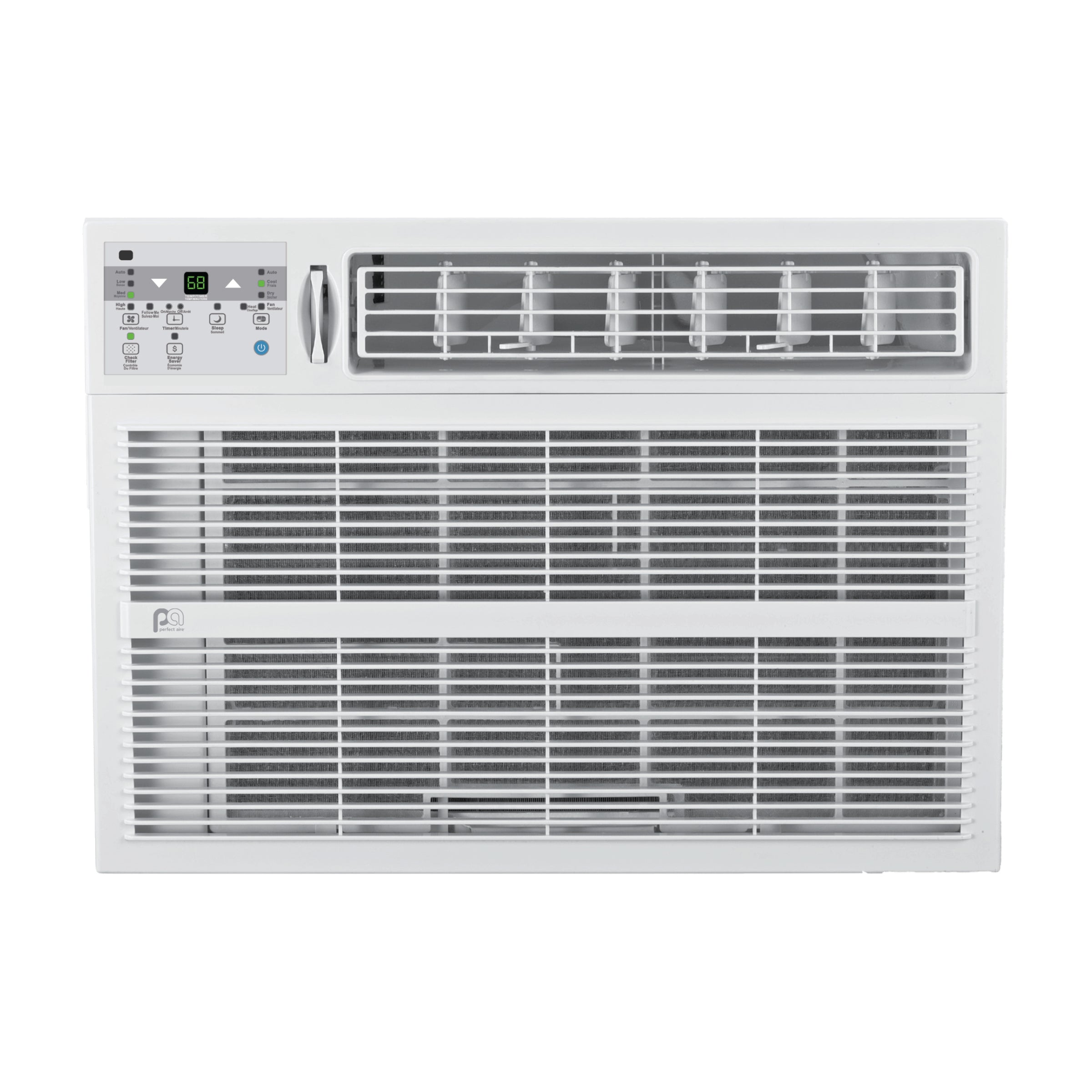 23,200 BTU Window Air Conditioner with Electric Heater (R32)