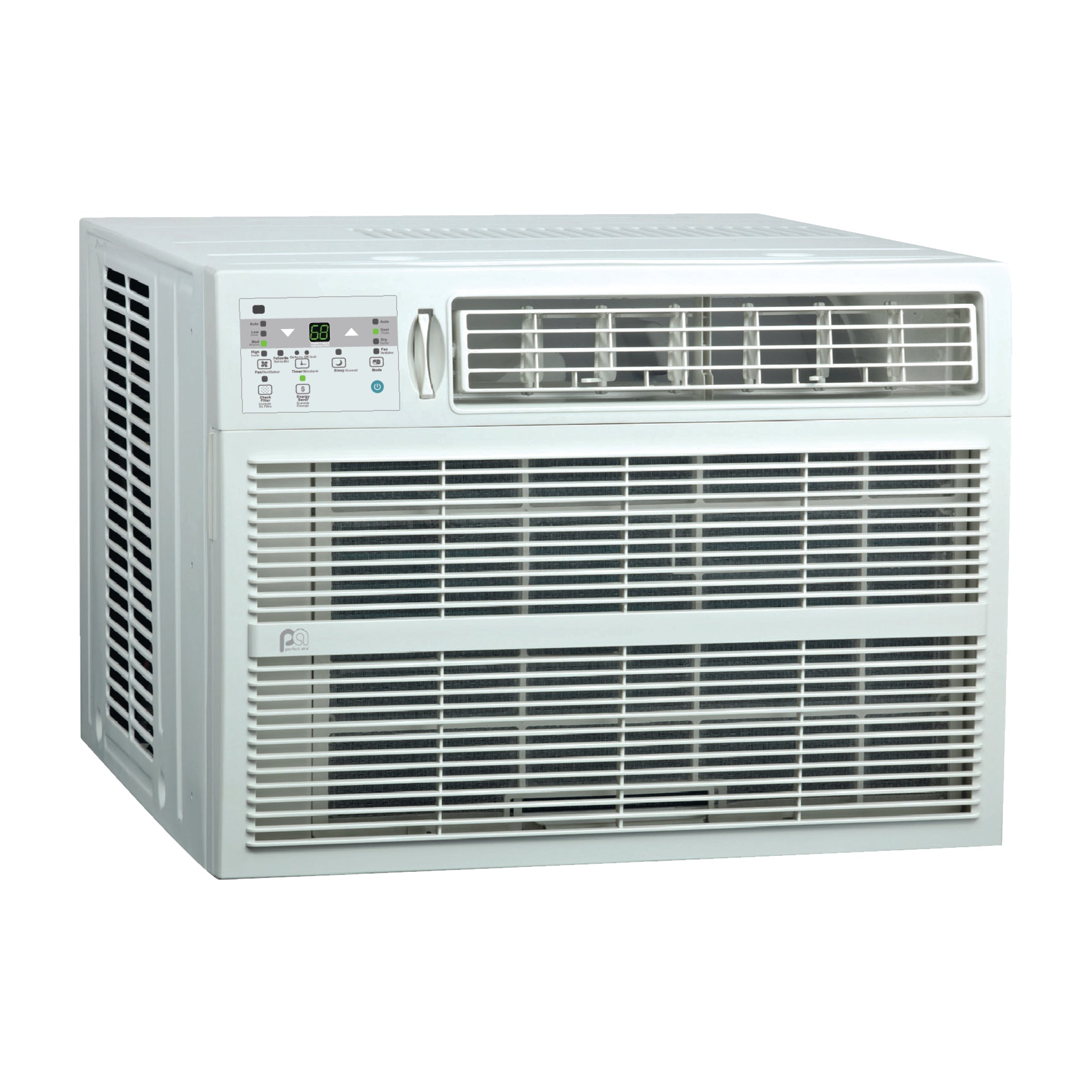 23,200 BTU Window Air Conditioner with Electric Heater (R32)