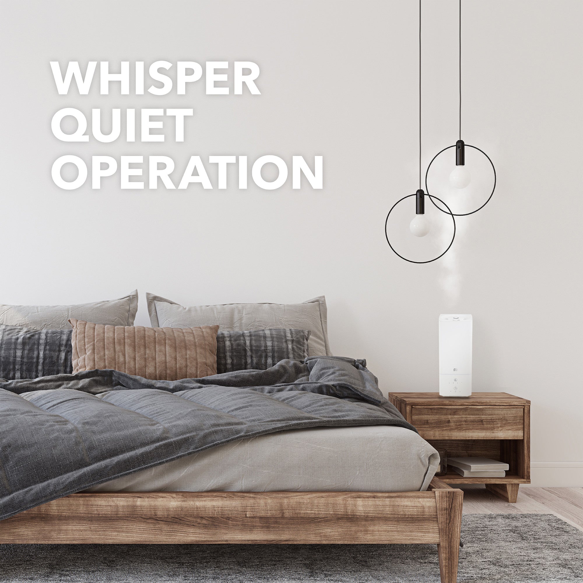 0.5 Gallon Ultrasonic Cool Mist Humidifier