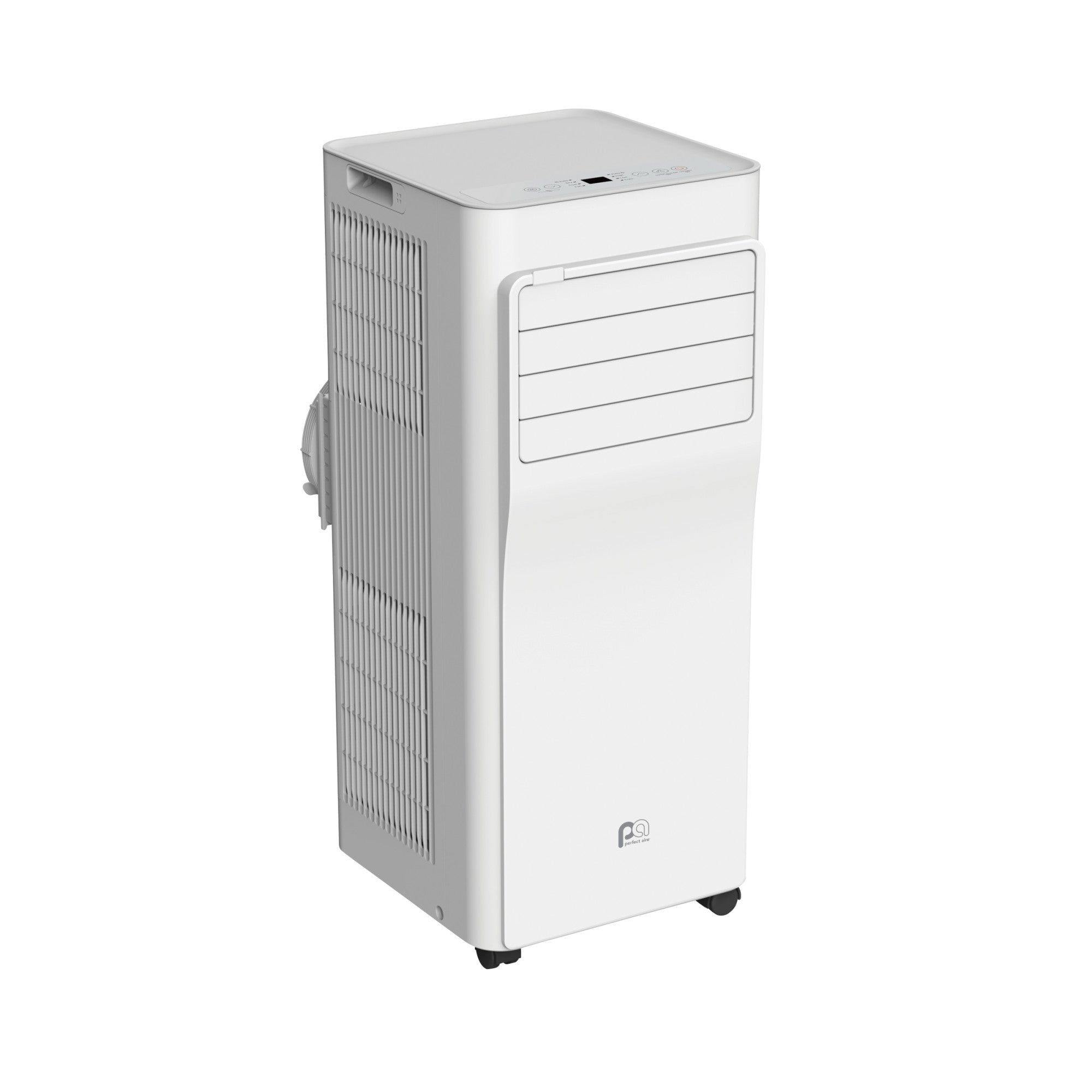 Perfect Aire 8,500 BTU Portable Air Conditioner, Cools Rooms up to 150 Sq. Ft. with Follow Me Remote and Window Kit Included