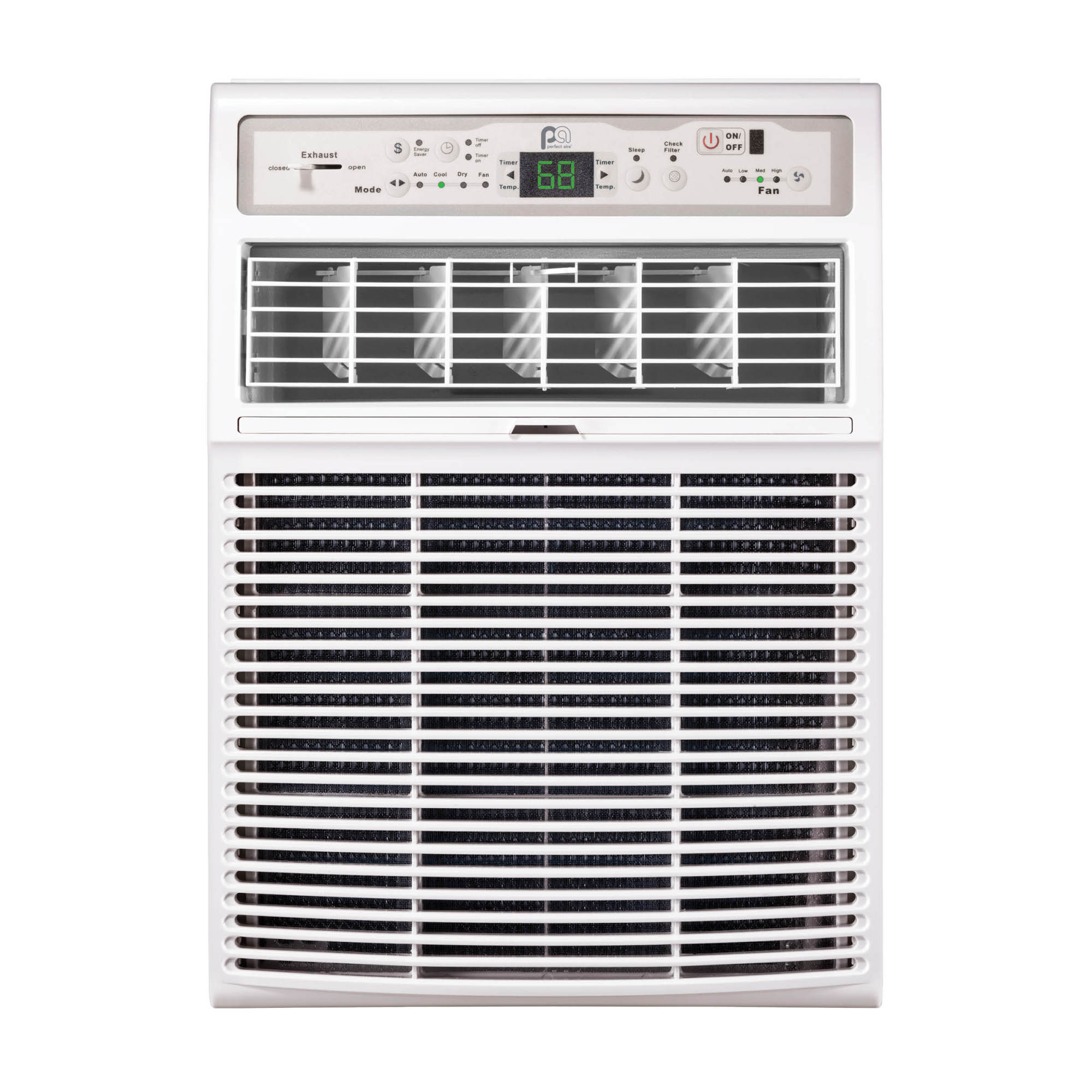 10,000 BTU Casement Air Conditioner Sliding/Crank-Out Window H: 23.5 x W: 14.75 x D: 21