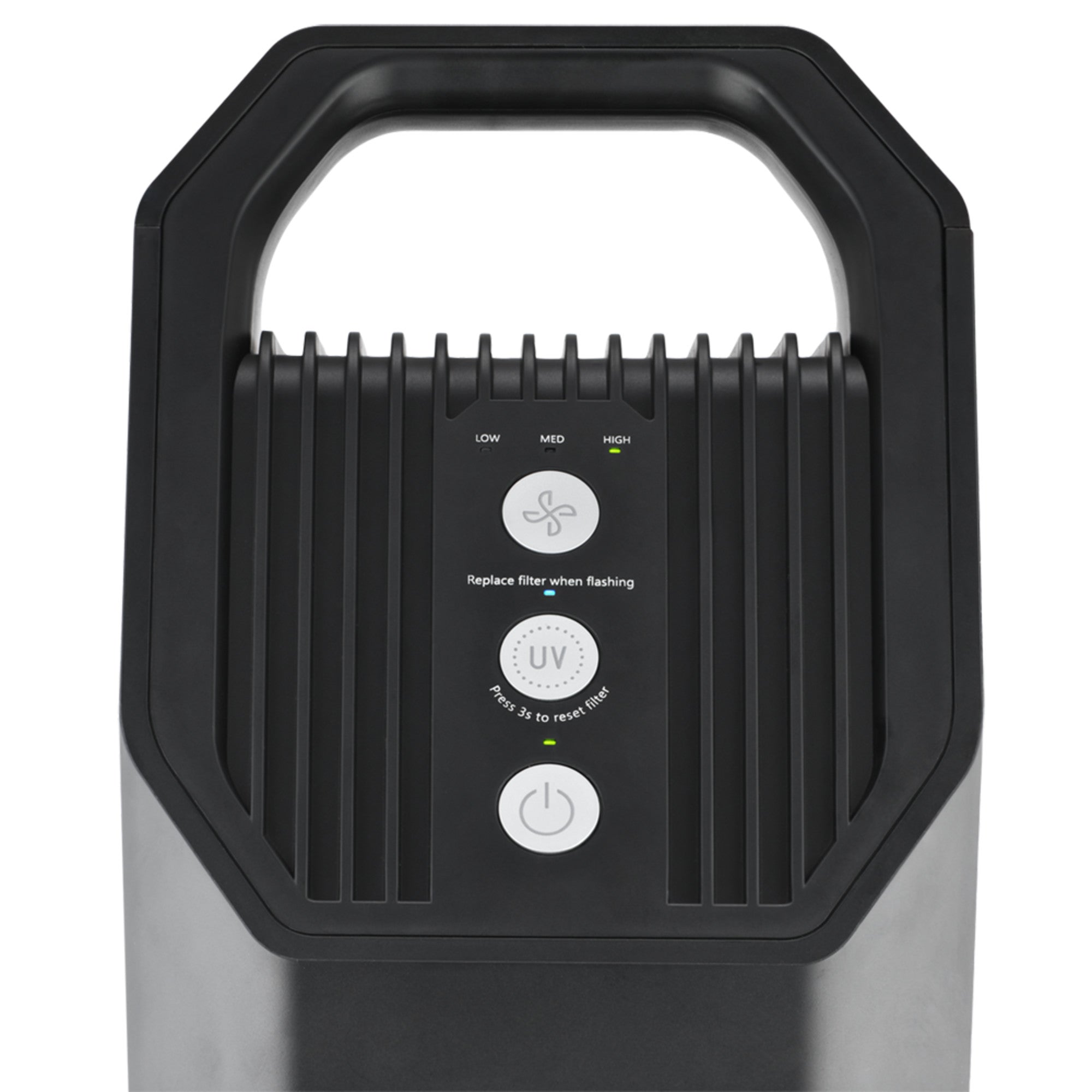 Perfect Aire 3-in-1 Air Purifier – True HEPA Filter, UVA Light Sanitization, Odor Control, Quiet Operation