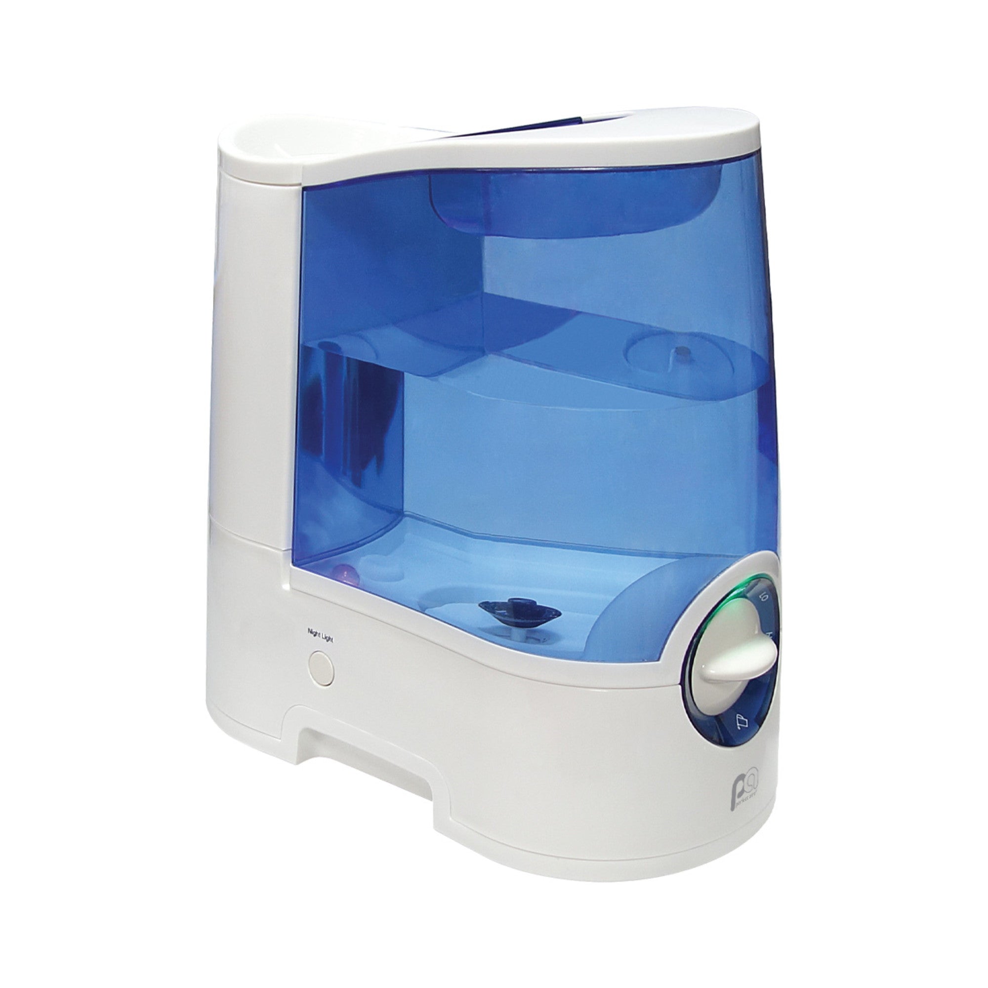 Perfect Aire 1.0 Gallon Warm Mist Humidifier with Permanent Active Carbon Filter