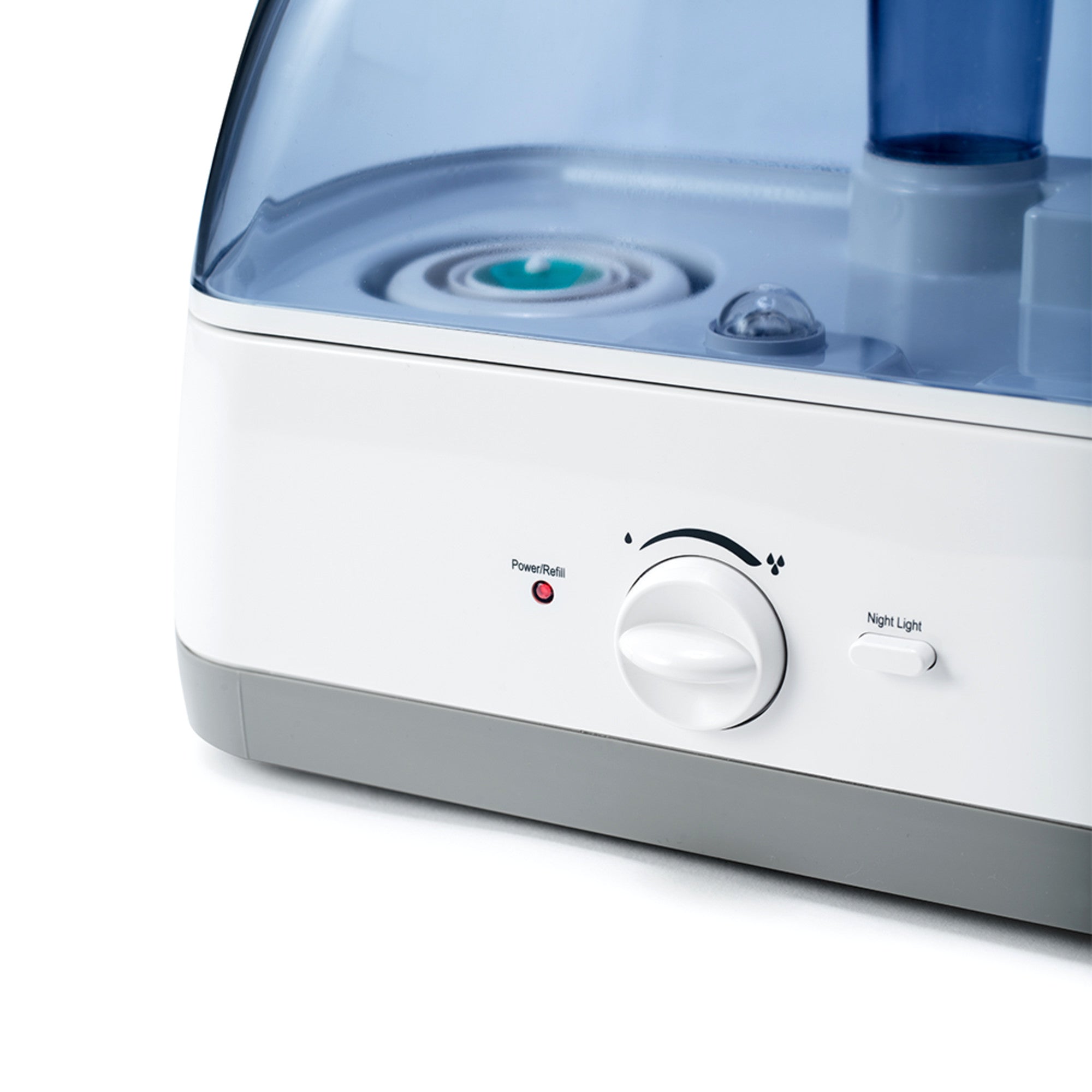 Perfect Aire 1.3 Gallon Ultrasonic Cool Mist Humidifier - Ideal for the Baby's Bedroom with Night-Light Option and Whisper-Quiet Operation, Auto Shut-Off and a Permanent Active Carbon Filter
