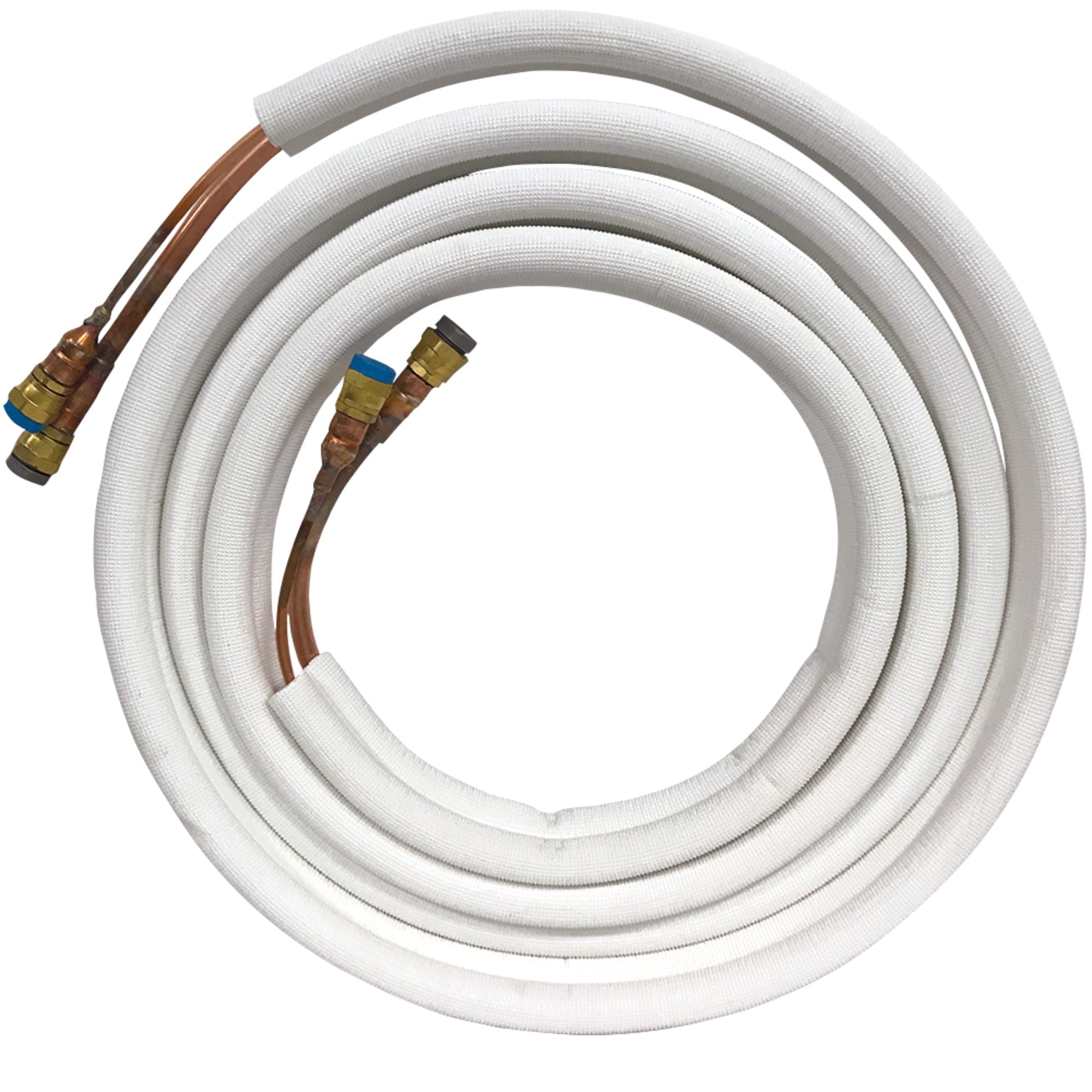 25 ft Quick Connect Line Set – 1/4 in x 3/8 in for Perfect Aire & Denali Aire 9K–12K Mini-Split Systems