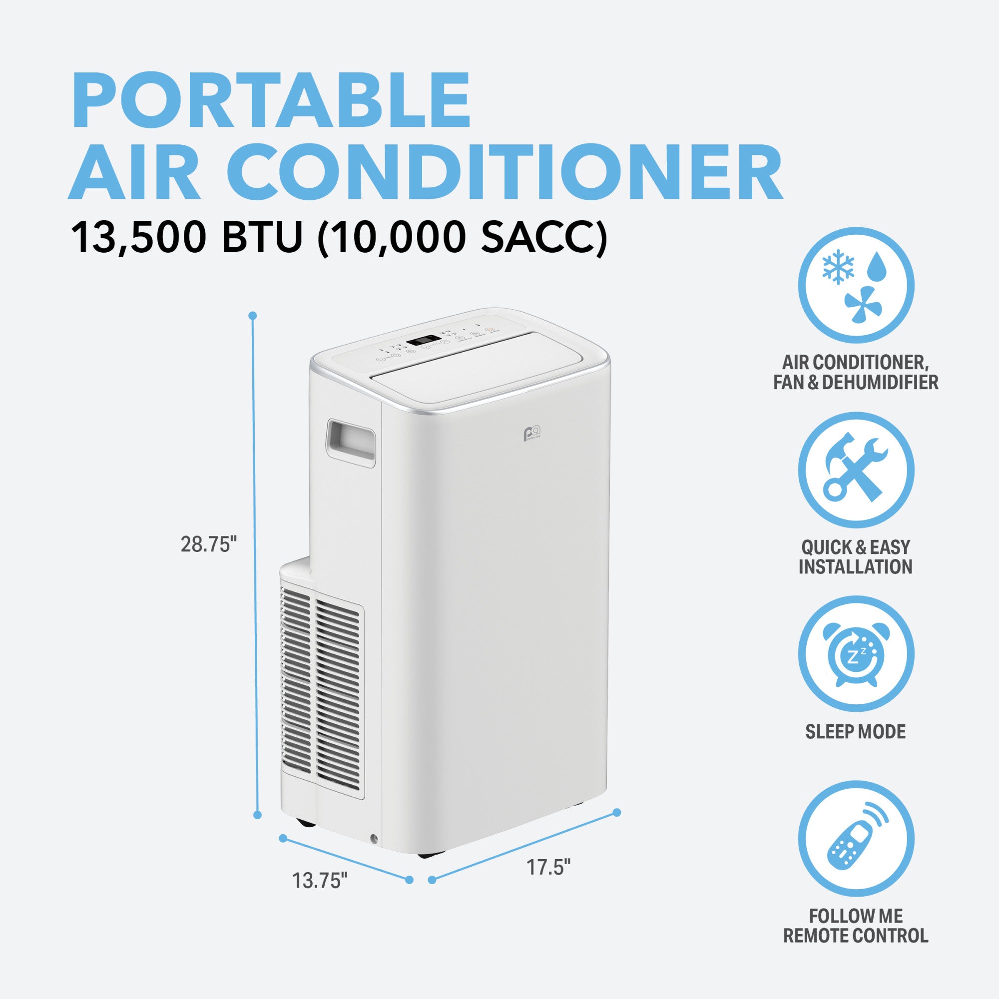 13,500 BTU Portable Air Conditioner  - CEC