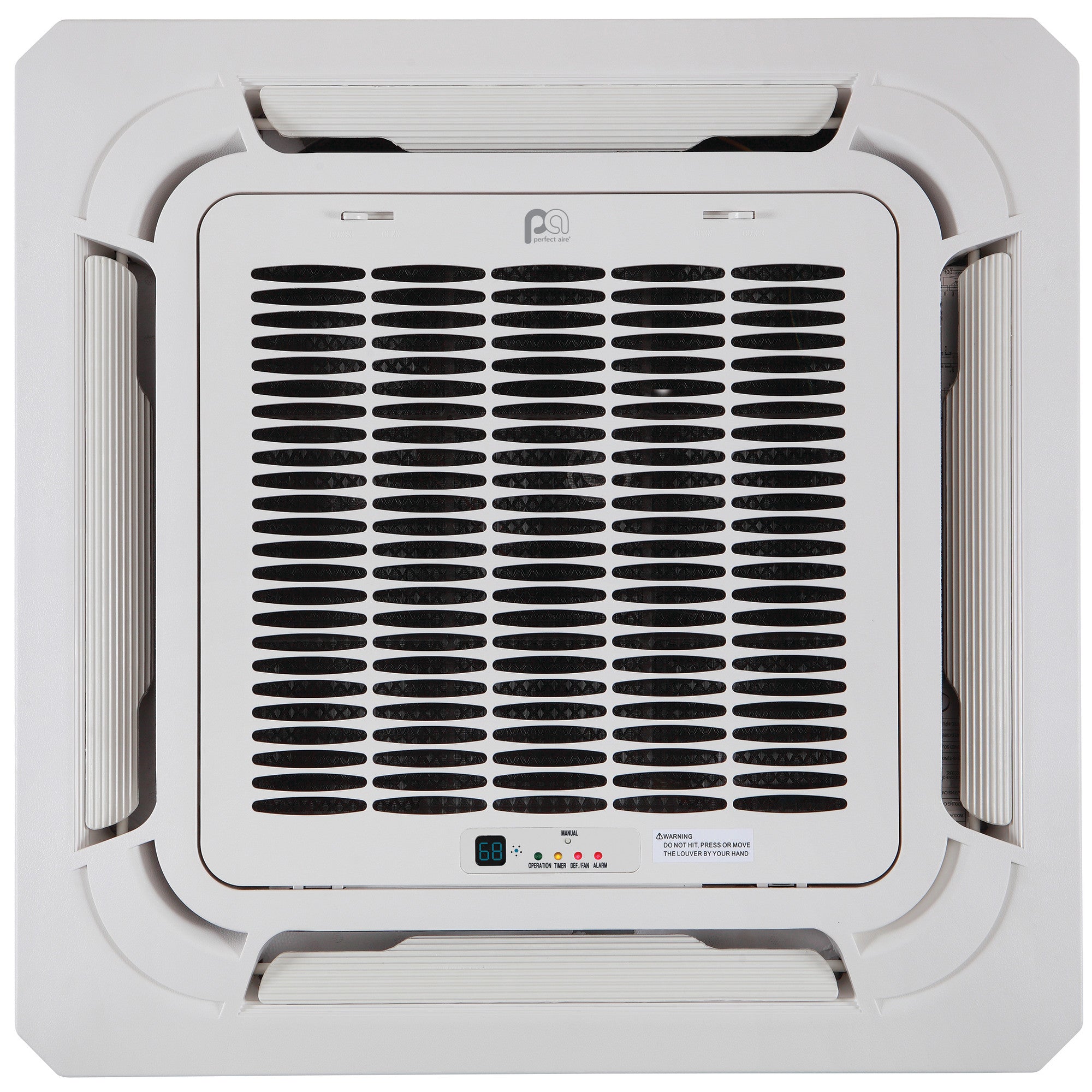 Cassette Panel for Perfect Aire 2PAMSCH18 Indoor Unit – Required Cover for Ceiling Installation